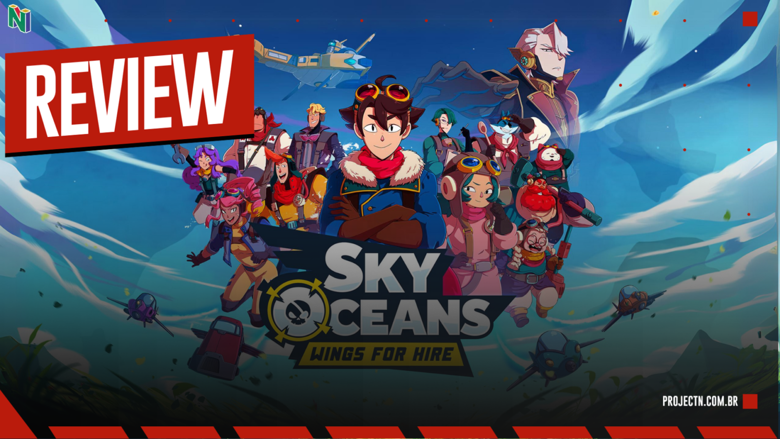 Sky Oceans: Wings for Hire – Um Voo que Nunca Decola