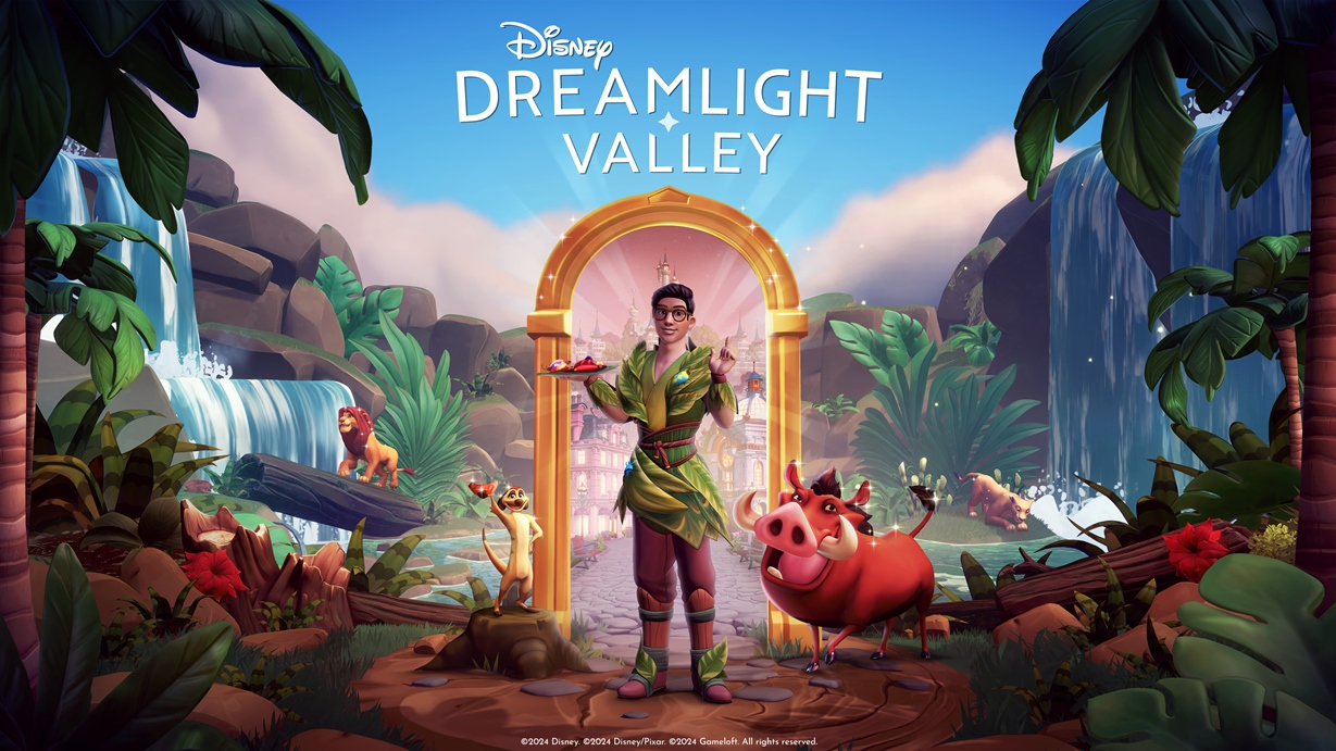 Timão e Pumba chegam a Disney Dreamlight Valley com a nova atualização: Jungle Getaway