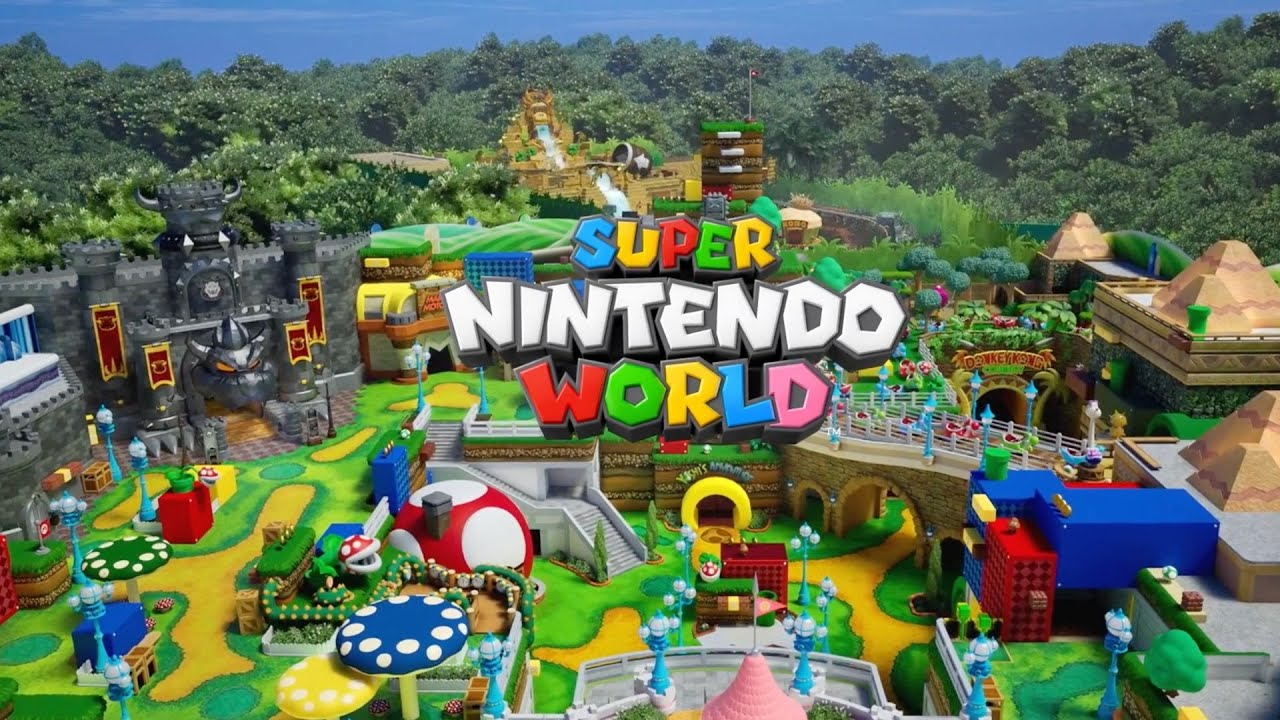 Universal anuncia data de abertura do Super Nintendo World em Orlando