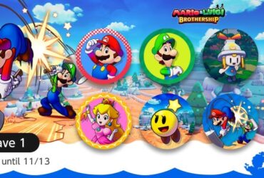 Ícones de Mario & Luigi: Brothership já estão disponíveis