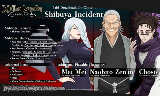 Nova atualização com adição de novos personagens é anunciada para Jujutsu Kaisen: Cursed Clash