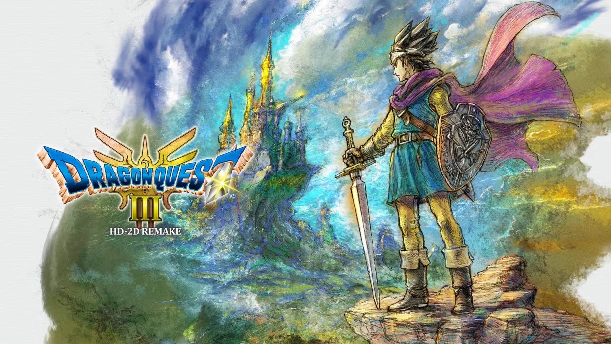 Dragon Quest III 2D-HD aquece para o lançamento com novo trailer