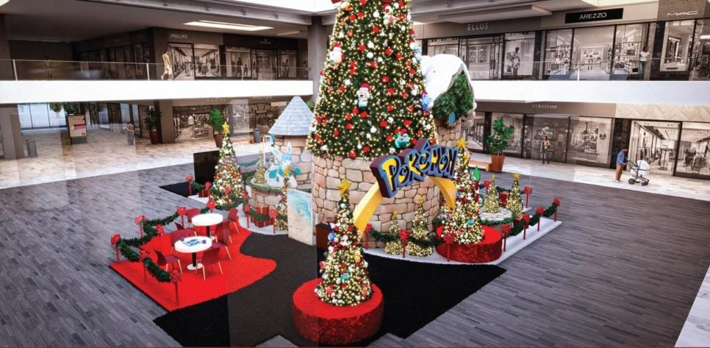 Shopping Cidade São Paulo celebra o Natal com Pokémon e eventos especiais