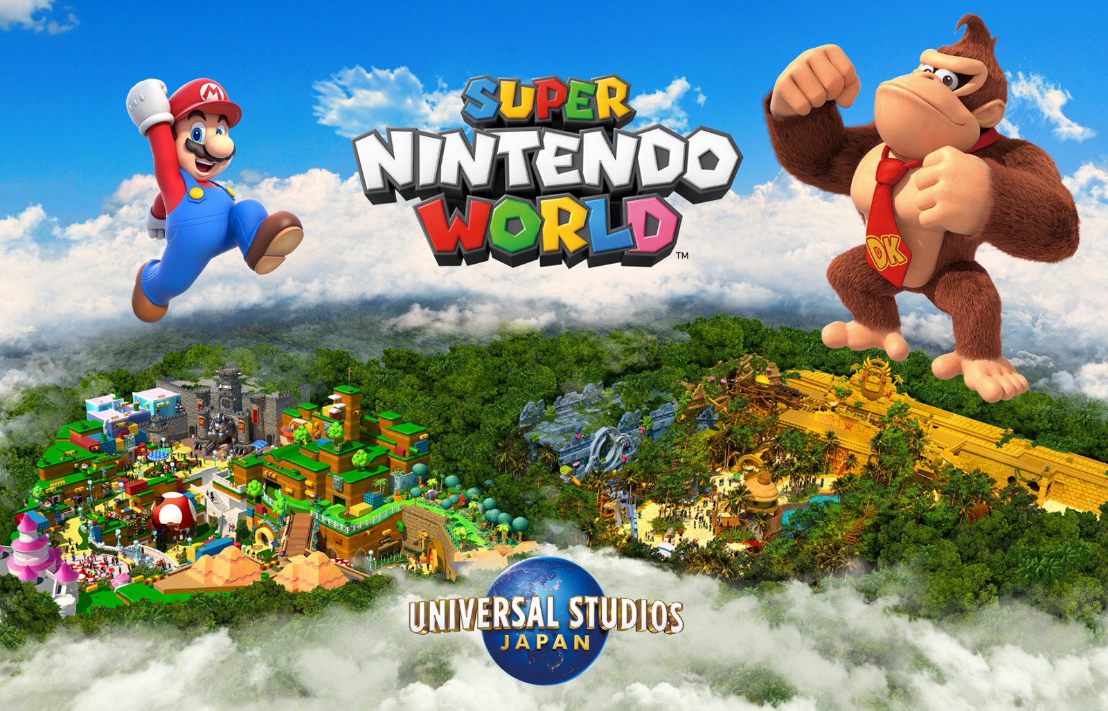 Super Nintendo World - Nova aréa focada em Donkey Kong é apresentada