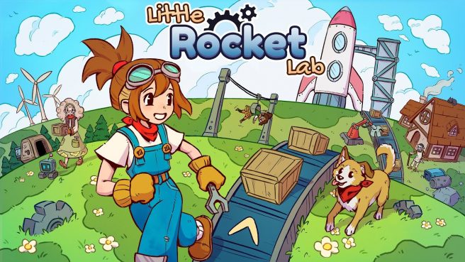 Little Rocket Lab, RPG de construção de máquinas, é anunciado para o Nintendo Switch