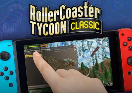 Nova atualização de RollerCoaster Tycoon Classic adiciona Touch Screen ao game