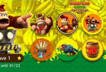 Ícones de Donkey Kong Country Returns HD são disponibilizados para assinantes do NSO