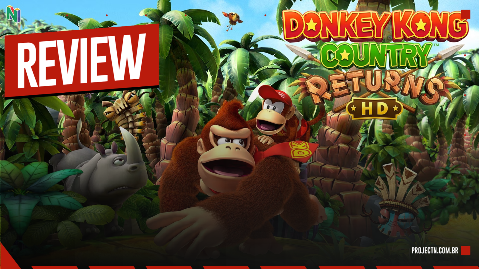 Donkey Kong Country Returns HD - O Retorno Triunfal de um Clássico!