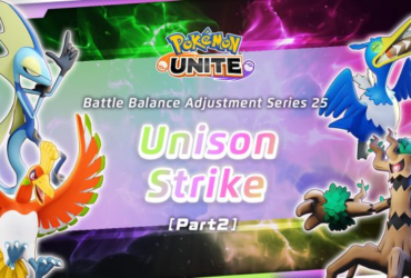 Nova atualização de Pokémon Unite é disponibilizada