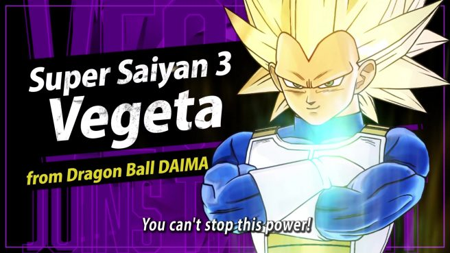 Dragon Ball Xenoverse 2 receberá Vegeta em versão Super Sayajin 3