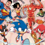 DC Comics revela primeiras imagens de crossover de Sonic e Liga da Justiça