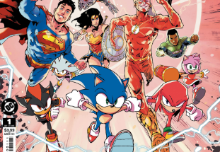 DC Comics revela primeiras imagens de crossover de Sonic e Liga da Justiça