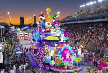 Rosas de Ouro leva a Nintendo para Desfile das Escolas de Samba de São Paulo