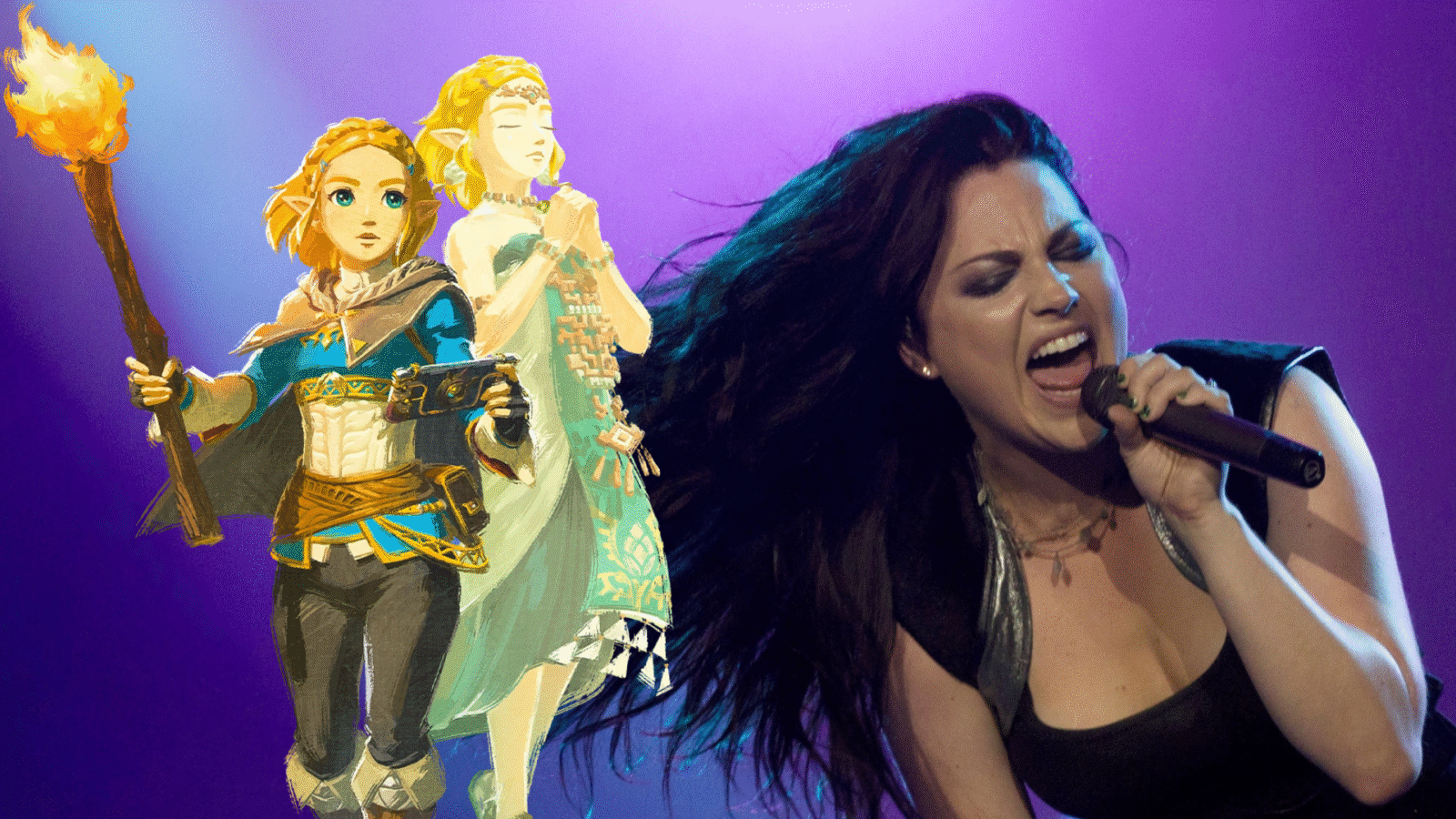 Em entrevista recente, Amy Lee, vocalista do Evanescence, fala sobre o carinho por The Legend of Zelda