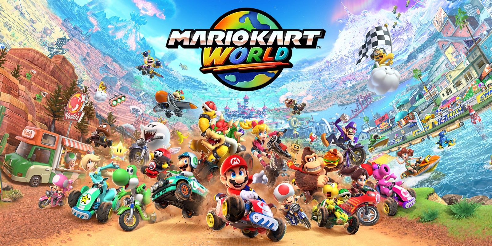 Mario Kart: World pode ter até 84 personagens jogáveis