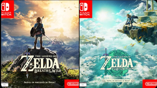 The Legend of Zelda: Breath of the Wild e Tears of the Kingdom serão localizados para PT-BR