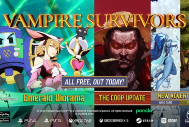 Vampire Survivors revela crossover com SaGa e modo Co-Op em nova atualização