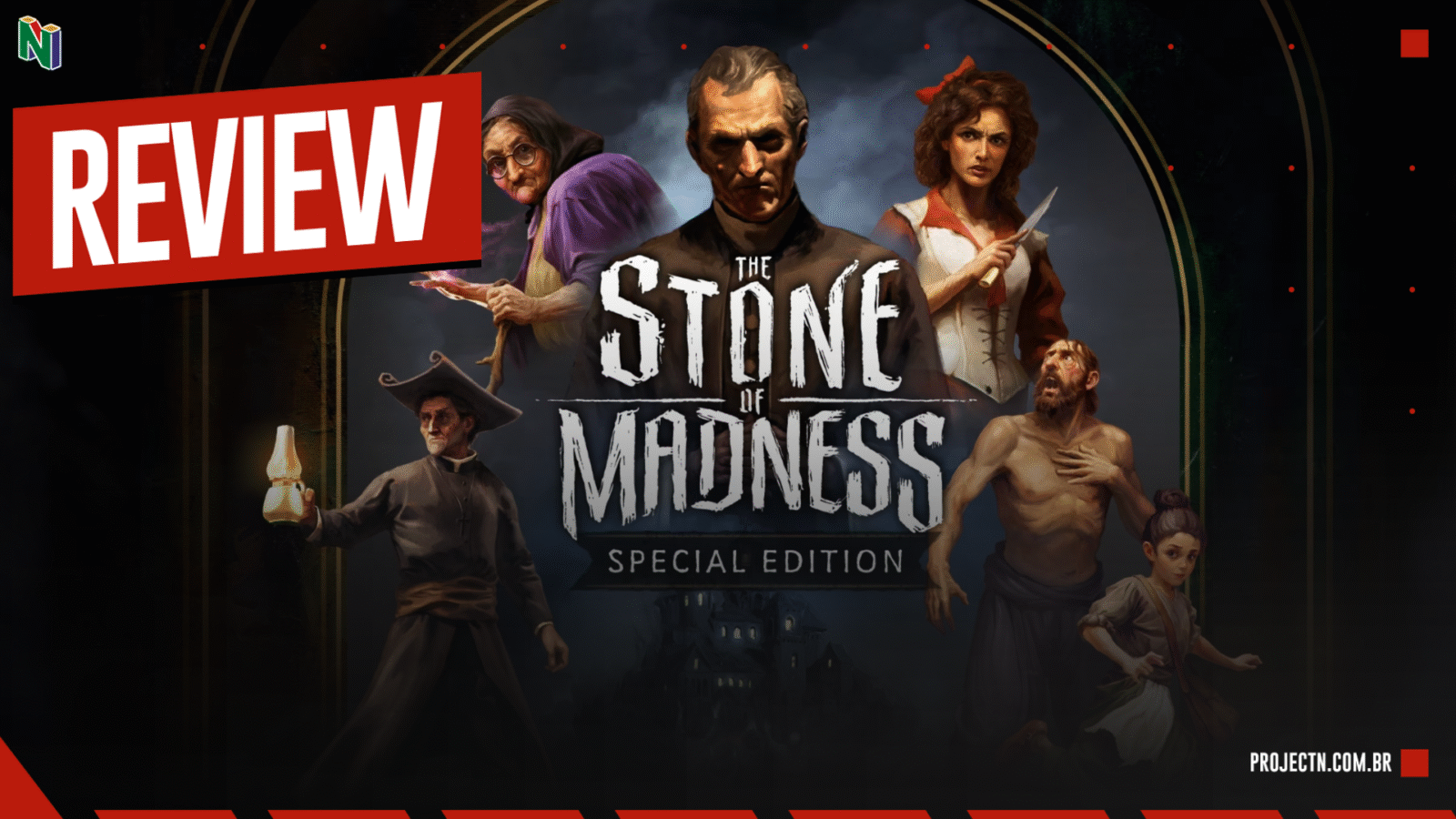 The Stone of Madness - Uma fuga tática pelas sombras da loucura