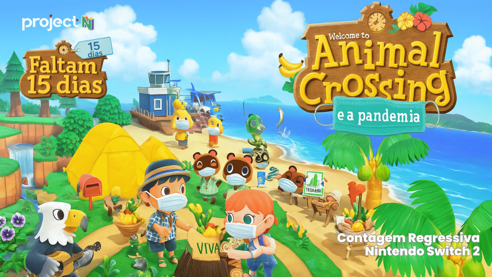 [15 dias para o Switch 2] Animal Crossing e a Pandemia