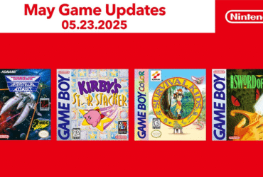 Nintendo adiciona mais 4 jogos ao GameBoy no Switch Online