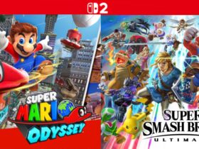 Super Mario Odyssey e Super Smash Bros. Ultimate recebem atualizações com foco no Switch 2