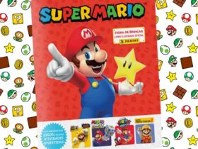 Panini lança álbum oficial de figurinhas do Mario no Brasil