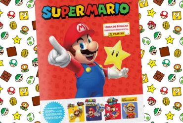 Panini lança álbum oficial de figurinhas do Mario no Brasil