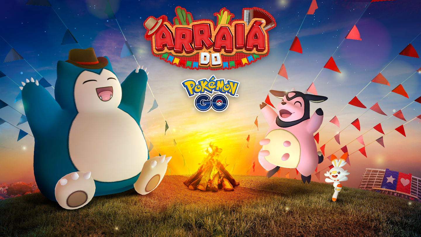 Pokemon GO - Arraia junino