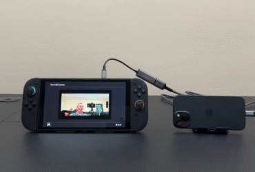 Nintendo Switch 2 permite usar celular como Câmera no console