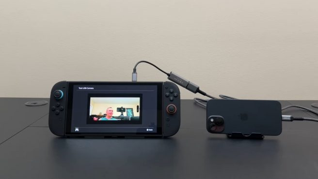 Nintendo Switch 2 permite usar celular como Câmera no console