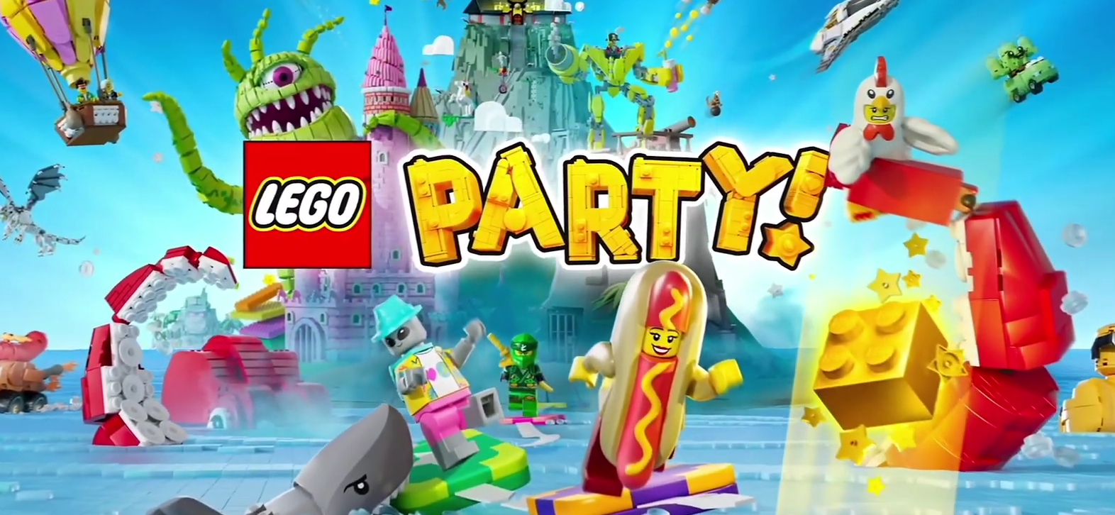 "Mario Party" de Lego é anunciado para o Switch: Lego Party