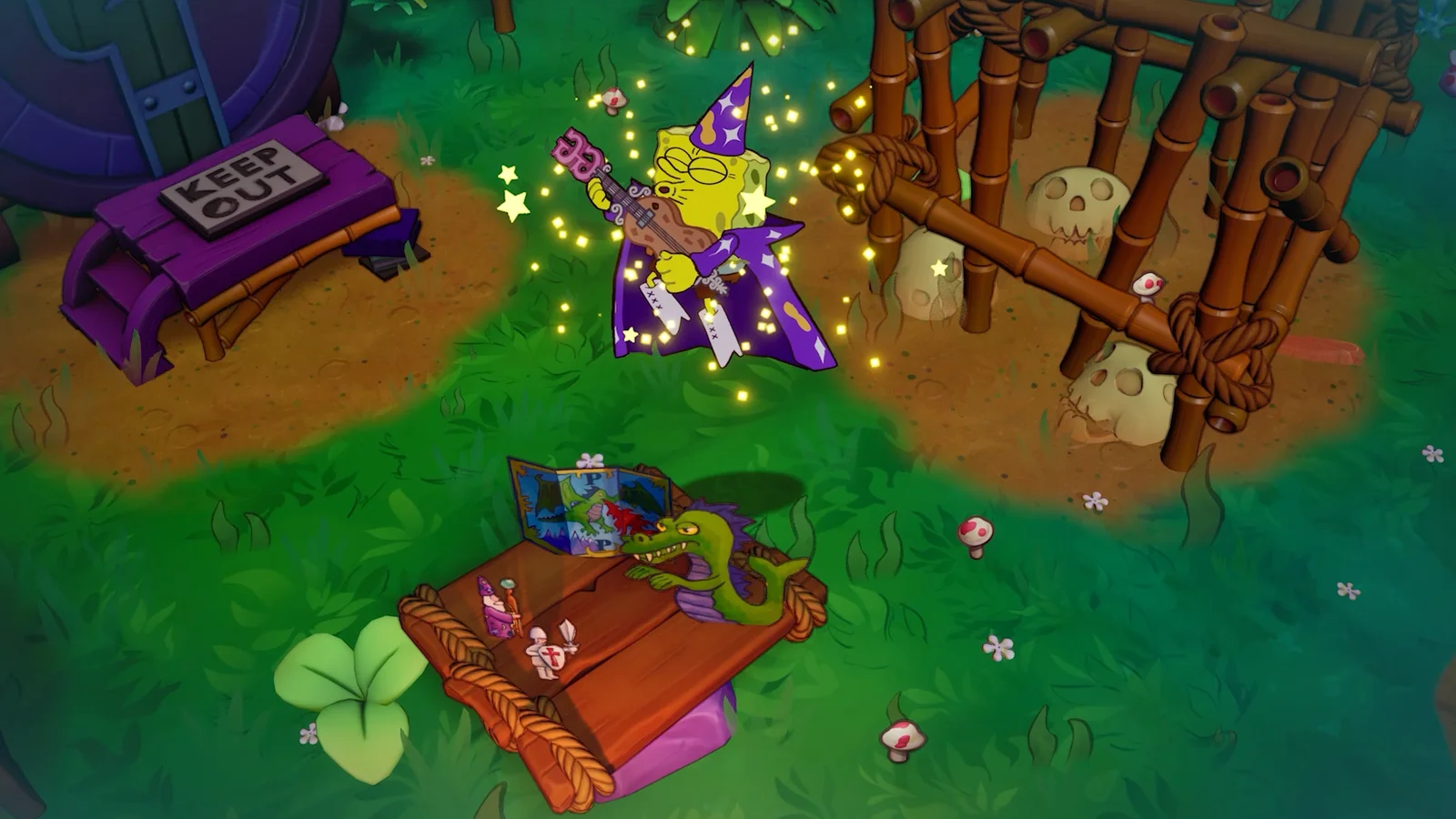 Nicktoons & The Dice of Destiny é anunciado para o Switch com Bob Esponja e cooperativo local
