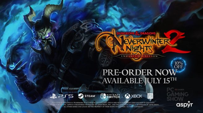 Dungeons & Dragons: Neverwinter Nights 2 é anunciado para o Nintendo Switch