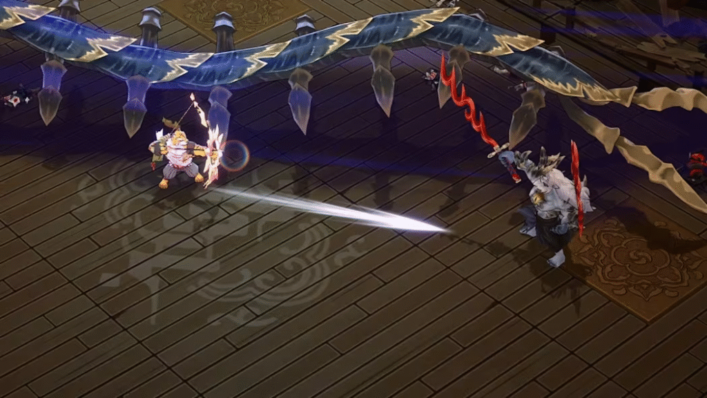Yasha: Legends of the Demon Blade – Arte deslumbrante e estrutura repetitiva em um conto folclórico de ação