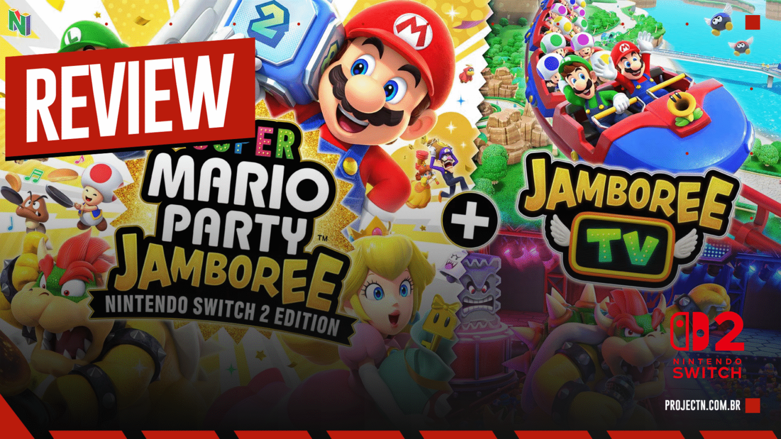 Super Mario Party Jamboree + Jamboree TV - Novas mecânicas deixam a festa ainda mais divertida