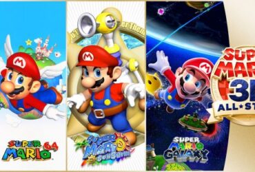 Super Mario 3D All-Stars recebe atualização 1.1.3 no Nintendo Switch 2