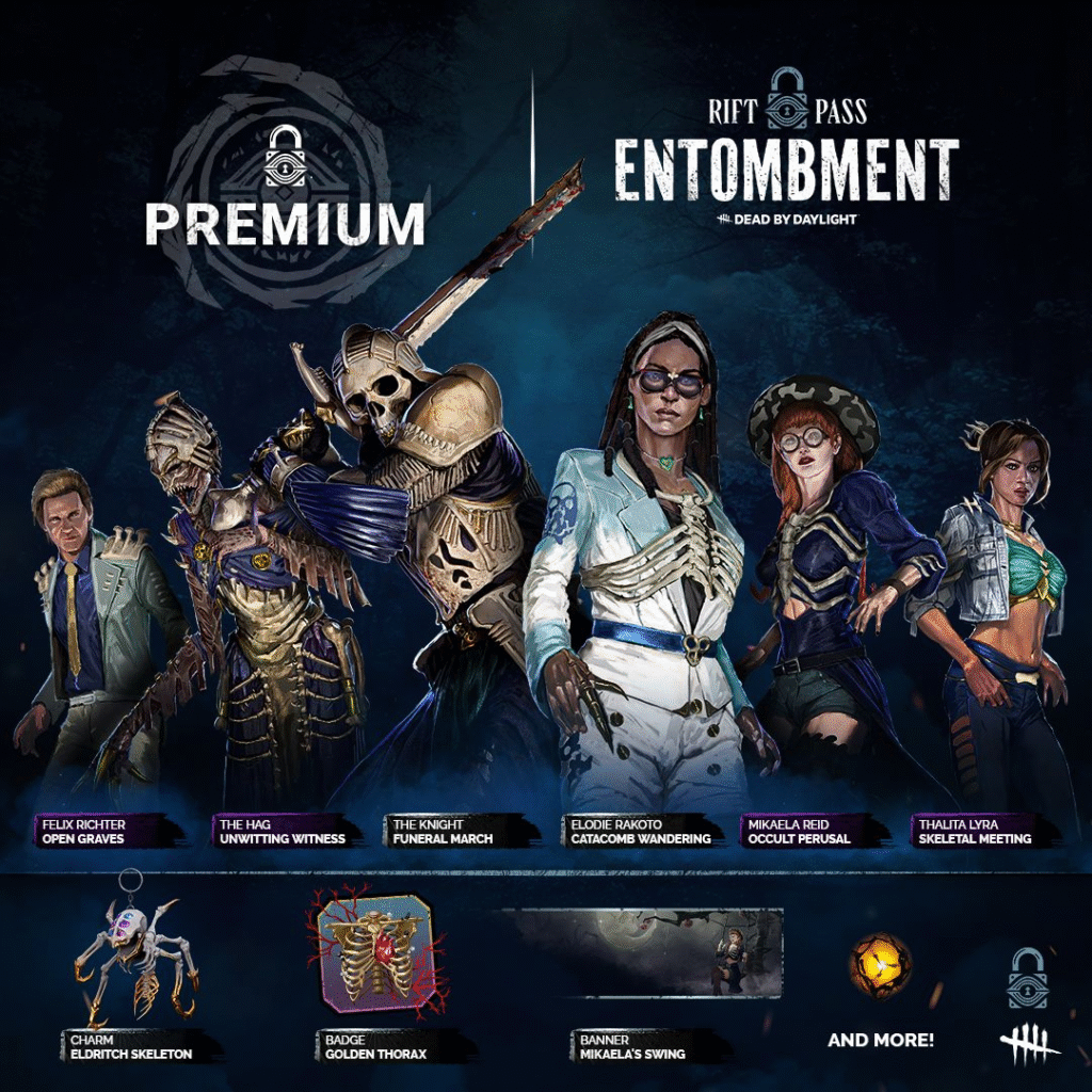 Dead by Daylight lança nova fenda com trajes macabros e designs da comunidade