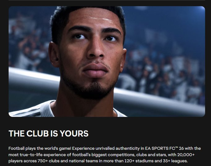 EA Sports FC 26 confirma chegada de 5 novas ligas