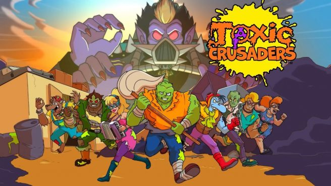 Toxic Crusaders chega ao Nintendo Switch em dezembro