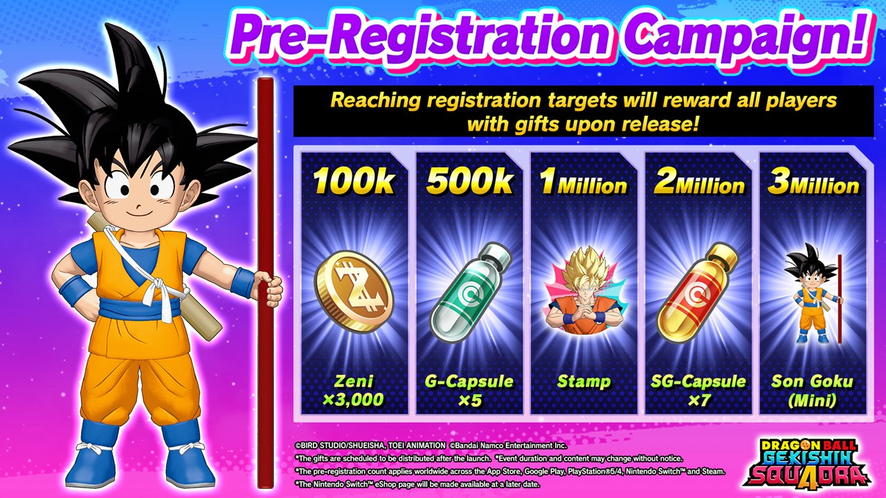 Bandai Namco confirma MOBA gratuito de Dragon Ball no Nintendo Switch — pré-registro já disponível
