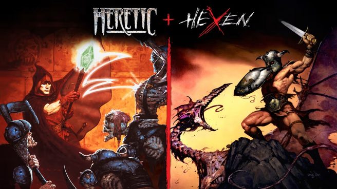 Coletânea Heretic + Hexen chega de surpresa para o Nintendo Switch