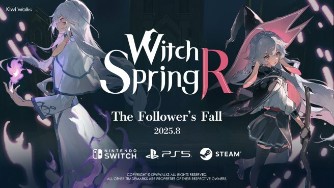 DLC gratuita de WitchSpring R recebe data de lançamento