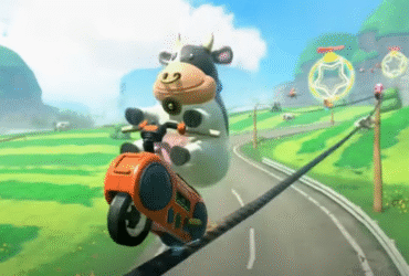 PETA critica Mario Kart World por personagem vaca com piercing no nariz