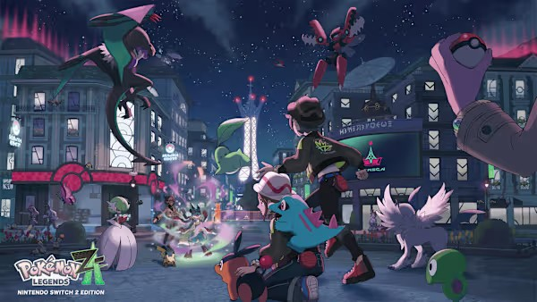 Pokémon Legends: ZA terá batalhas multiplayer