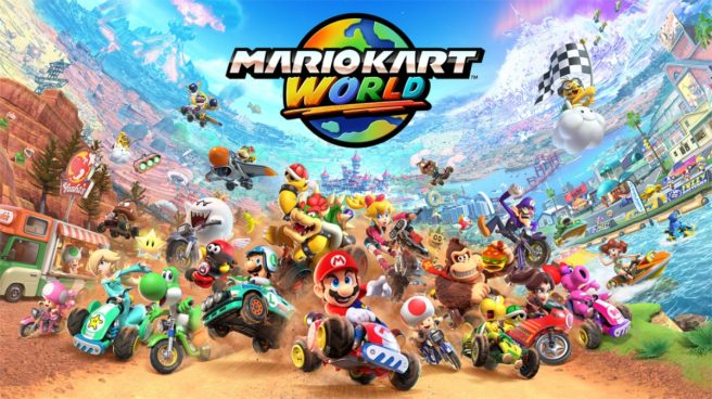 Mario Kart World recebe atualização 1.2.1 no Nintendo Switch 2