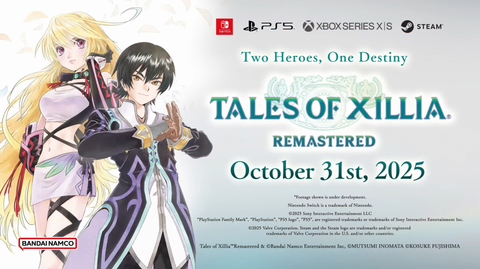 Tales of Xillia Remastered é oficialmente confirmado