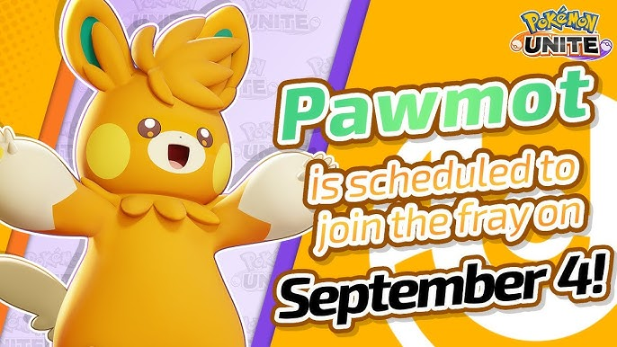 Pawmot ganha data de lançamento para Pokémon Unite