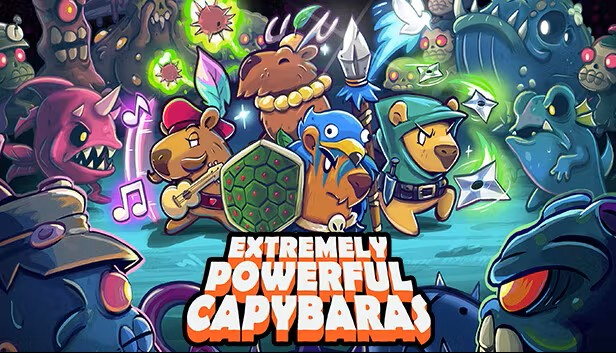 Extremely Powerful Capybaras ganha data de lançamento para o Nintendo Switch