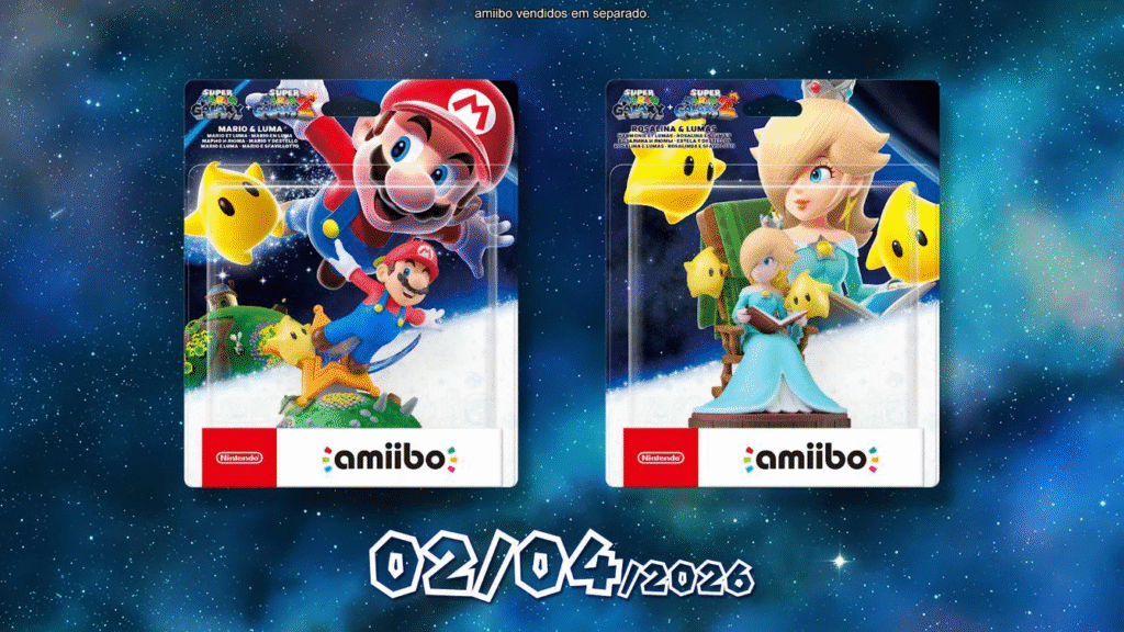Nintendo anuncia coletânea de Super Mario Galaxy 1 e 2 para Switch com localização em português