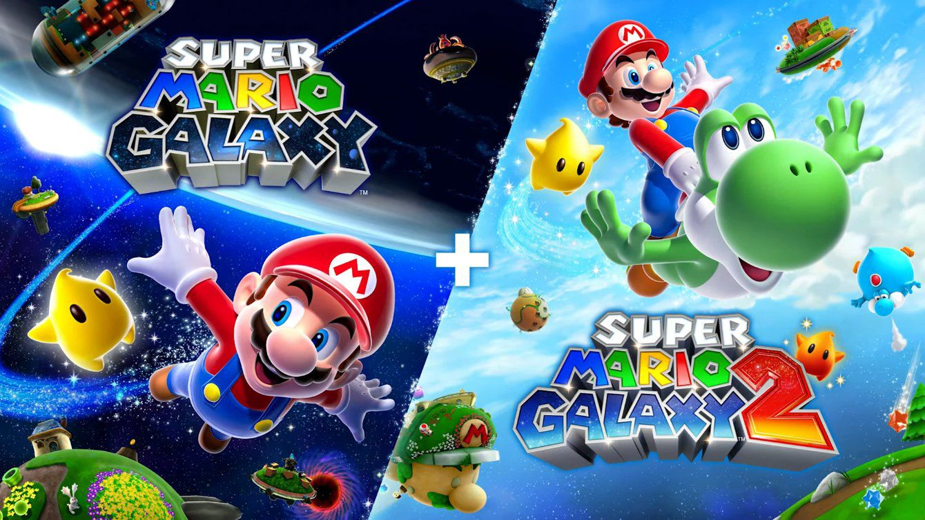 Confira Super Mario Galaxy + Super Mario Galaxy 2 em 4K no Nintendo Switch 2